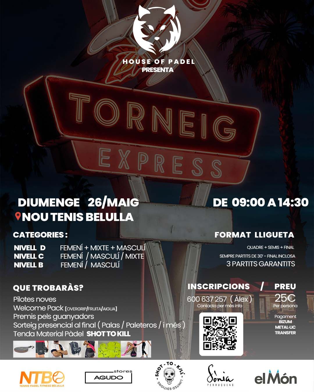 26 MAYO 2024        1R TORNEO EXPRESS